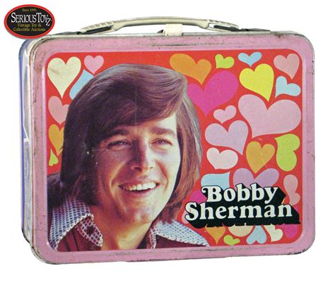 bobby sherman metal lunch box|Bobby Sherman Lunch Box for sale .